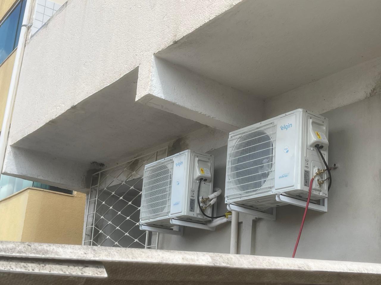 Condensadoras Elgin em apartamento